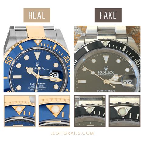 how to spot fake rolex submariner second